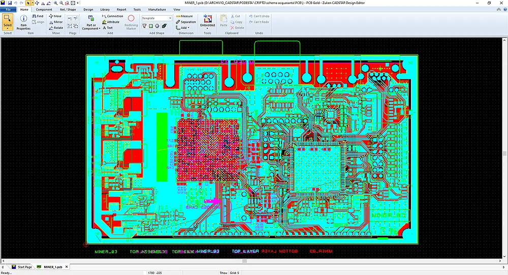 Masterista bga master 4 layer